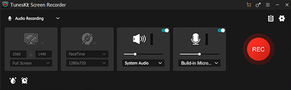 how to screen record apple music on windows