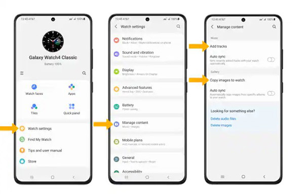 add spotify to samsung galaxy watch