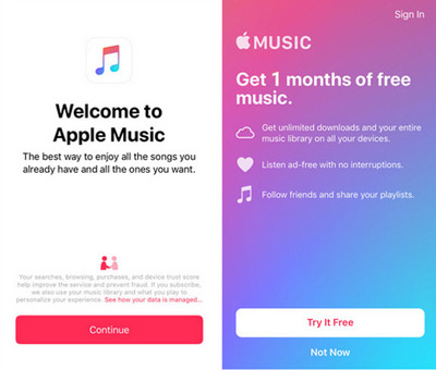 how to get free apple music for one month