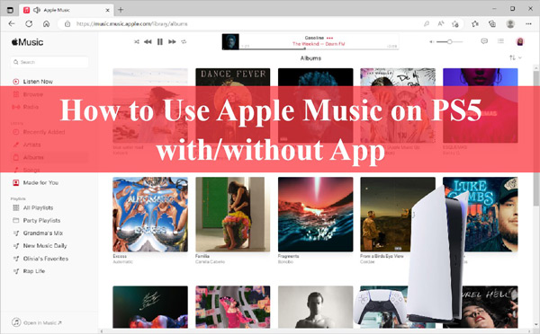 apple music ps5