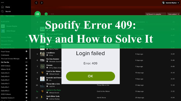 spotify error 409