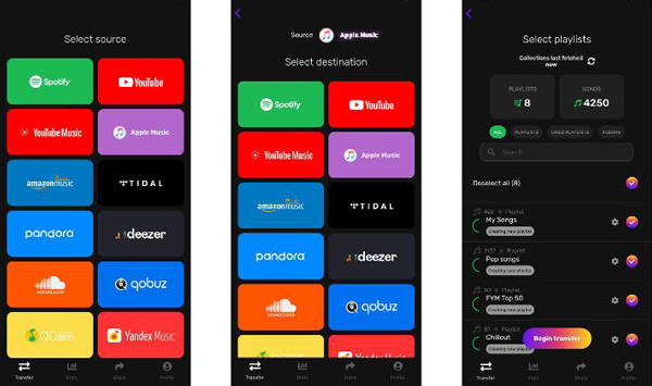convert apple music playlist to spotify on android