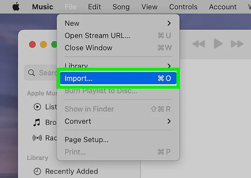 import local music files to music app