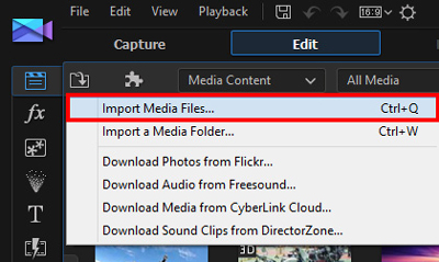 import music into powerdierctor from spotify pc