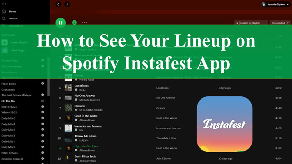spotify instafest app