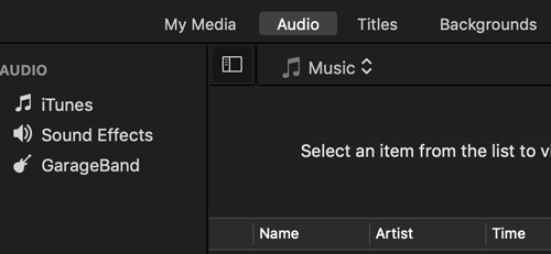 use itunes to imovie mac
