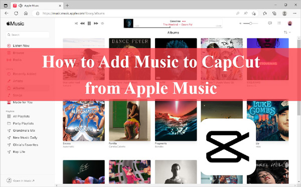 add apple music to capcut