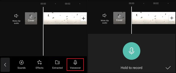 how to get apple music on capcut via voiceover