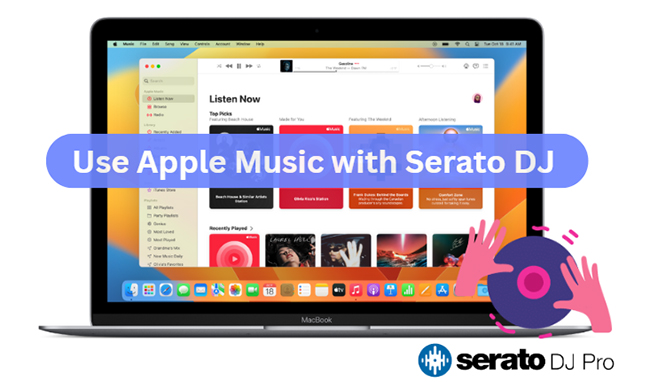 use apple music with serato dj