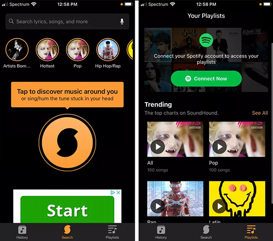 steam spotify to two devices with soundhound