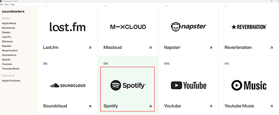 activate soundloaders-spotify downloader app