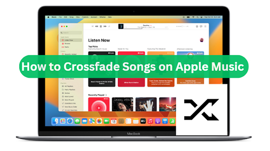 use apple music crossfade