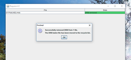 remove drm from itunes for free via requiem 4.1