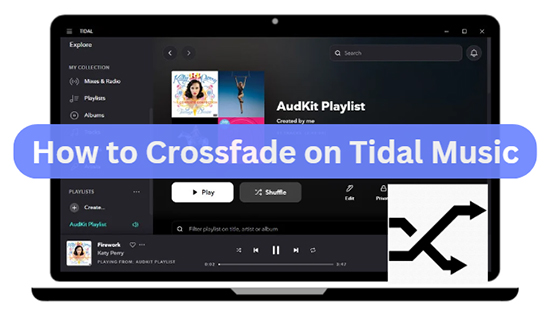 crossfade on tidal music