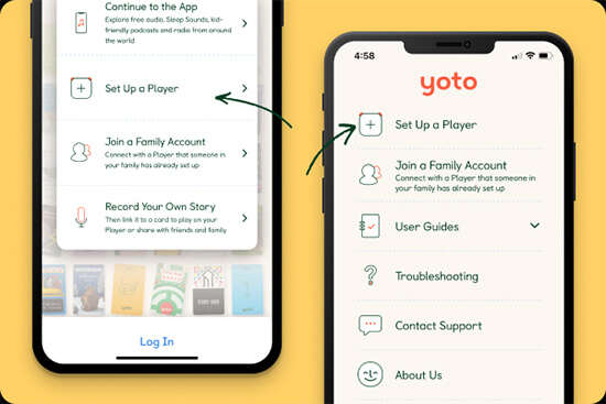 add local spotify music to yoto player via yoto app