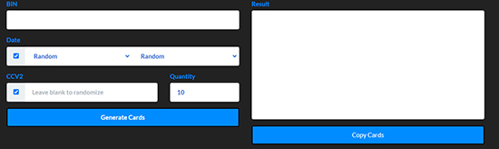bin generator for tidal