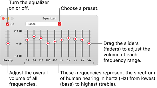use apple music eq for mac