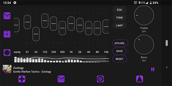 poweramp equalizer