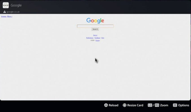 find ps5 hidden browser