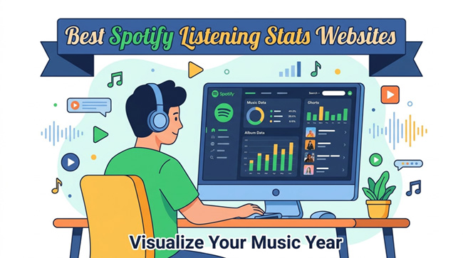 best spotify listening stats websites