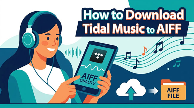 how to download tidal music to aiff