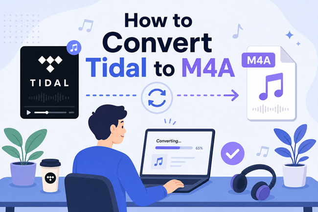 how to convert tidal to m4a