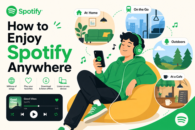 how to enjoy spotify anywhere