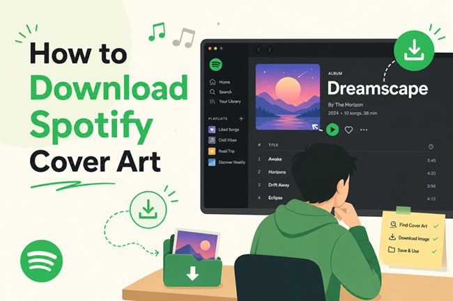 how to download spotify cover art