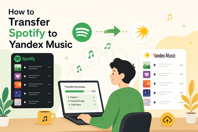 transfer spotify to yandex music